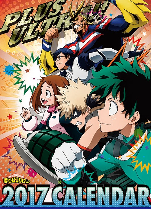 My Hero Academia (Boku no Hero Academia) [Calendar 2017 (Try-X Ltd.)]