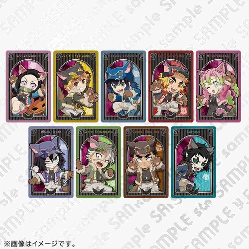 [Make-to-Order] Demon Slayer: Kimetsu no Yaiba Halloween 2025 Random Metallic Card B (Randomly Selected from Multiple Kinds)