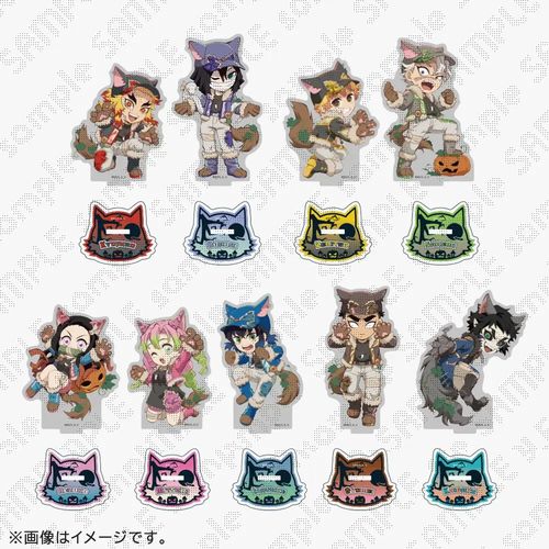 [Make-to-Order] Demon Slayer: Kimetsu no Yaiba Halloween 2025 Random Acrylic Stand B (Randomly Selected from 9 Kinds)