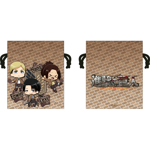 Attack on Titan Season 2 Drawstring Bag B