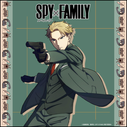 SPY x FAMILY Napkin Loid Green