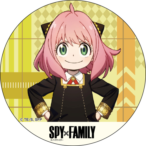 SPY x FAMILY Acryl Coaster Anya Yellow