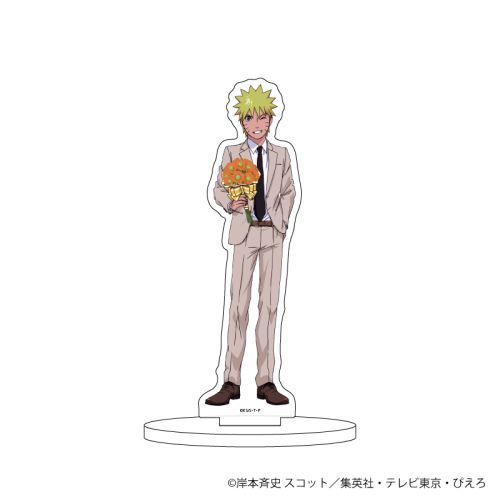 Chara Acrylic Figure "Naruto Shippuden" 11 / Naruto Uzumaki Hana Ver. (Newly Drawn)