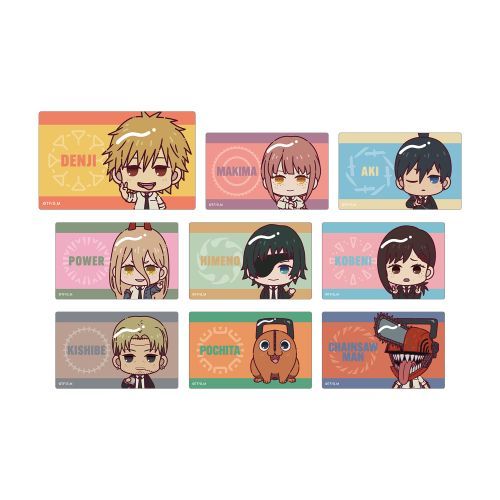 Chainsaw Man Trading Briefly ! Card Sticker Box