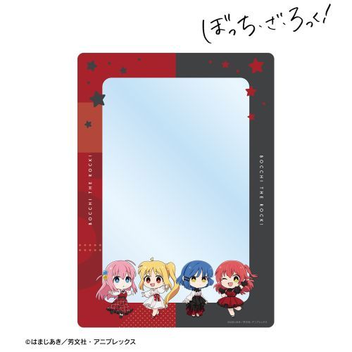 Animation "Bocchi the Rock" Kessoku Band Chibi Chara Red Dress Ver. A5 Hard Case