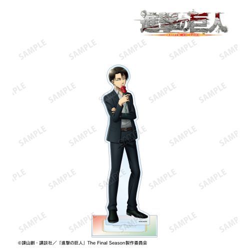 Attack on Titan Newly Drawn Levi Flower Shop Ver. Large Acrylic Stand