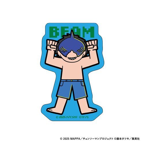 Theatrical Feature Chainsaw Man Reze Arc Retro GAME Die-cut Sticker Beam